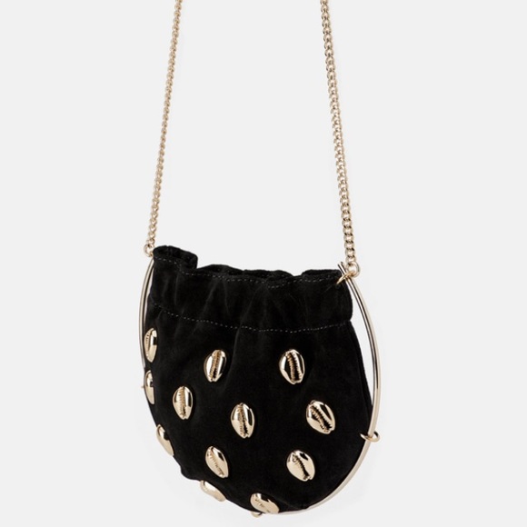 NWT Zara Leather Mini Crossbody - Picture 3 of 7